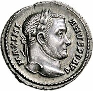 Argenteus of Galerius, c. 306