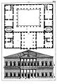 Andrea Palladio's illustration, Project for Francesco et Lodovico de Trissini, from the book I quattro libri dell'architettura, published in 1570]]