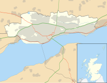 EGPN is located in Dundee City council area