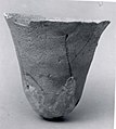 Cup; mid 6th–5th millennium BC; ceramic; 8.56 cm; Tell Abu Shahrain; Metropolitan Museum of Art