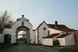 La portelette, ancienne porte d'entrée de l'abbaye.