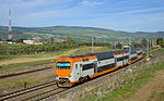 Z2M double-decker trainset between Sidi Kacem and Meknès