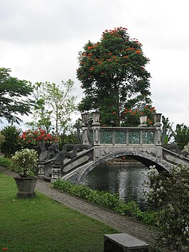 Tirtagangga watertuin.