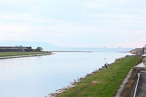 明石川 河口