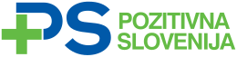 The logo of Positive Slovenia, in use since 21 January 2012