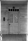 exterior front porch of Schenck House