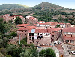 Skyline of Ajamil de Cameros