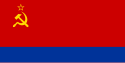 Azerbaycan Sovyet Sosyalist Cumhuriyeti bayrağı