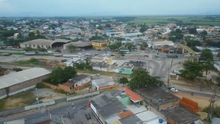 Vista do subdistrito de Guarus em Campos dos Goytacazes