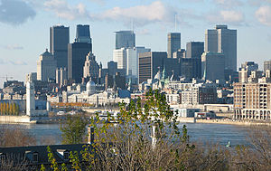 Skyline vo Montreal