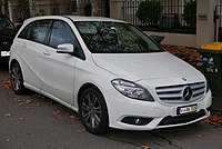 2014 Mercedes-Benz B 180 (pre-facelift; Australia)