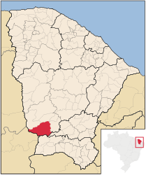 Aiuaba – Mappa