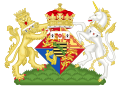 Complete arms of Alice as a princess of the United Kingdom