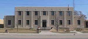 Kearny County Courthouse in Lakin (2015)