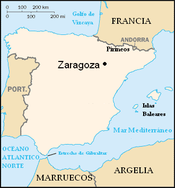 Localizasaun Saragosa