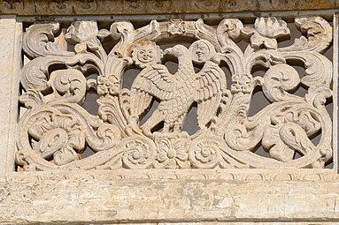 Maximalist railing of the Potlogi Palace, Potlogi, unknown architect, 1698