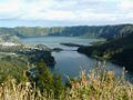 As dúas lagoas de Sete Cidades