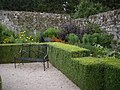 North-East corner of the Walled Garden at Drum Castle