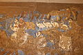 Detail of the murals, commissioned by the king of Samarkand, Varkhuman