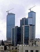 Les tours de Jordan Gate à Amman