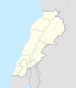 Battle of Tripoli (1983) is located in Lebanon