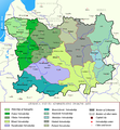 Image 54Administrative divisions of the Grand Duchy of Lithuania in the 17th century (from History of Lithuania)