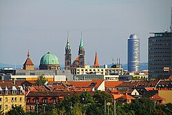 Skyline of Nuremberg