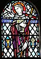 Image 9Columba was a 6th-century Irish-born saint who spread Christianity in Scotland and founded Iona Abbey, where he is commemorated in this stained-glass window Credit: Vegansoldier