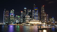 Singapore Skyline at Night with Black Sky.JPG