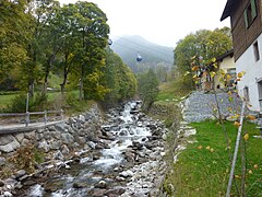 Der Schlappinbach in Klosters