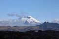 Cotopaxi-tulivuoren huippu (5 897 m).