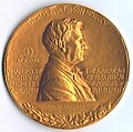 Scanned image of 1924 Edison Medal awarded to John W. Howell