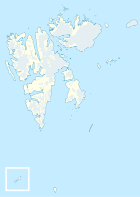 Voir sur la carte topographique du Svalbard