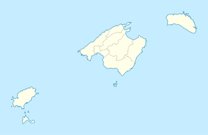 Formentera na zemljovidu Baleara