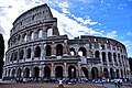 The Colosseum in Rome, Italy, is considered one of the most popular tourist attractions in the world.