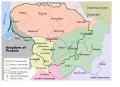 Image 6Modern Lithuania with the former Russian Empire's administrative divisions (governorates) shown (1867–1914). (from History of Lithuania)