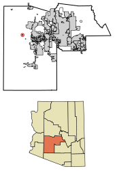 Tonopah – Mappa