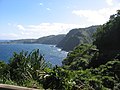 Vista del litoral de Maui.