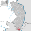 Lage der Gemeinde Oybin im Landkreis Görlitz