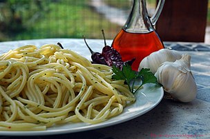 Spaghetti aglio e olio