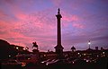 Nelson’s Column bei Sonnenuntergang