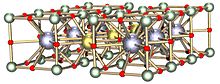 Yttrium barium copper oxide structure