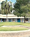 Image 46A classroom block with schoolbag racks in Western Sydney, Australia (from School)