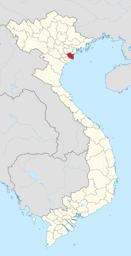 Thái Bình province in Vietnam