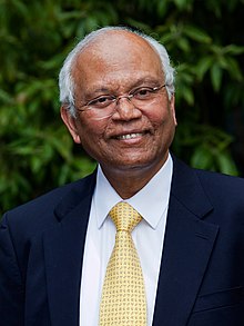 A portrait photograph of Raghunath Anant Mashelkar taken in April 2009.