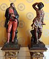 Image 54Statues of Pantalone and Harlequin, two stock characters from the Commedia dell'arte, in the Museo Teatrale alla Scala (from Culture of Italy)