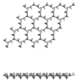 Phyllosilicate, single tetrahedral nets of 6-membered rings, zeophyllite