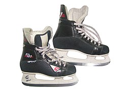 Patines sobre hielo de hockey