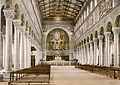 Intérieur de l’abbaye Saint-Boniface de Munich (Allemagne).