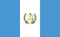 Vlag van Guatemala (1871), gebruik dieselfde patroon maar het blou in plaas van rooi.